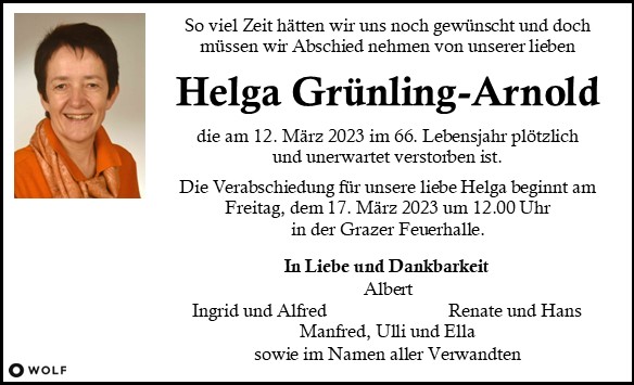 Helga Grünling-Arnold